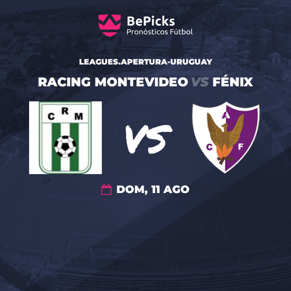 Racing Montevideo vs Fénix - Previsões, Anterior e estatísticas